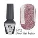 Гель-лак світловідбивний для нігтів, Valeri Flash, №12, колір: рожевий, 6 мл NVFl6-12 фото 1