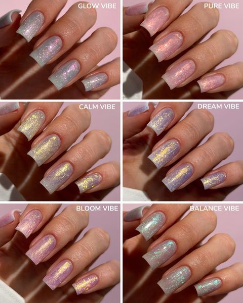Гель рідкий камуфлюючий для зміцнення нігтів, You Are Cute Bottle Gel Vibe, Dream, золотисто-фіолетовий, 5 мл 709-5712-1653 фото