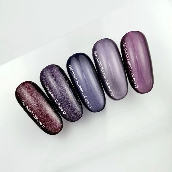 Гель-лак для ногтей с эффектом кошачьего глаза, NAILSOFTHEDAY Korean cat eye, №21, цвет: сливовый, 6 мл 4821236930000 фото