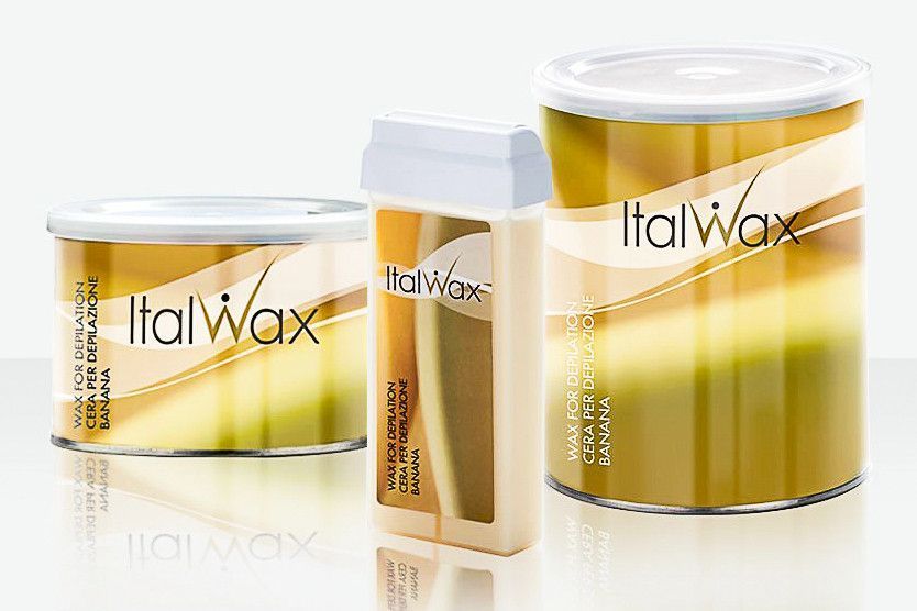 Віск в картриджі для депіляції ItalWAX, Банан, 100 мл C100BA_IT фото