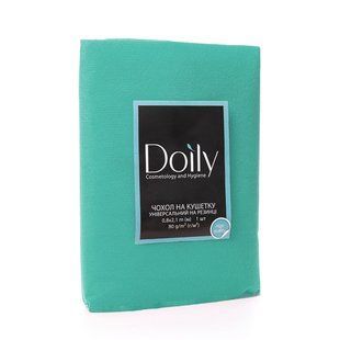 Чохол на кушетку на резинці Doily&reg; (Дойлі), спанбонд, 80 г/м2, розмір 0.8х2.1 м, колір: м'ятний 10083970031 фото