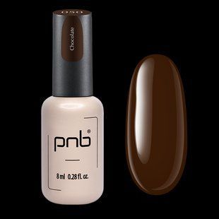 Гель-лак для ногтей, PNB, №050, цвет: шоколад, 8 мл 3109141594 фото