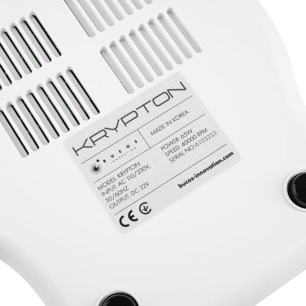Фрезер для манікюру і педикюру Krypton XPS-400 (40000/65W) колір: біло-бузковий 2103332255 фото