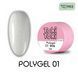 Полігель камуфлюючий, Toki-Toki Polygel, №01, Milk (молочний с перламутром), 5 мл 2005PG01 фото 1