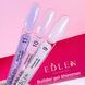 Гель камуфлюючий для нарощування нігтів, Edlen Builder gel Shimmer, №09, молочний з кольоровими блискітками, 30 мл 4000360190 фото 3