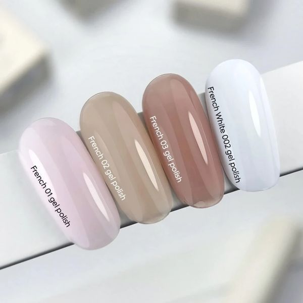 Гель-лак для ногтей, NAILSOFTHEDAY, №01&nbsp;French, цвет: розово-нюдовый, 10 мл 4829874211000 фото