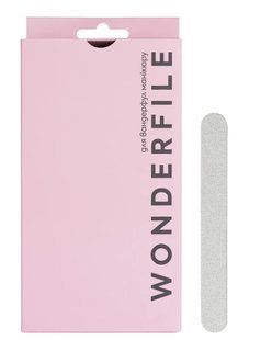 Змінні файли для пилки прямої на мʼякій основі 130 мм,&nbsp;Wonderfile, 180 грит, 50 шт WFFB130/180 фото