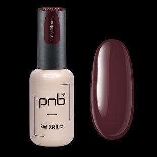 Гель-лак для ногтей, PNB, №060, цвет: вишневый, 8 мл 3109142465 фото