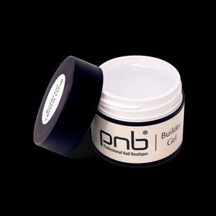 Гель для нарощування нігтів, PNB Builder Gel, №01 Сrystal Clear, прозорий, 5 мл 3113964968 фото