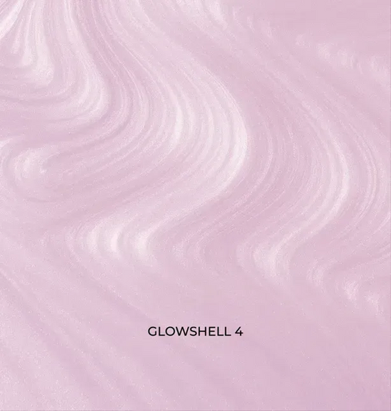 Гель камуфлирующий для наращивания ногтей, Roks Builder Gel Glowshell, №04, лиловый с перламутром, 15 мл 5903700000040 фото