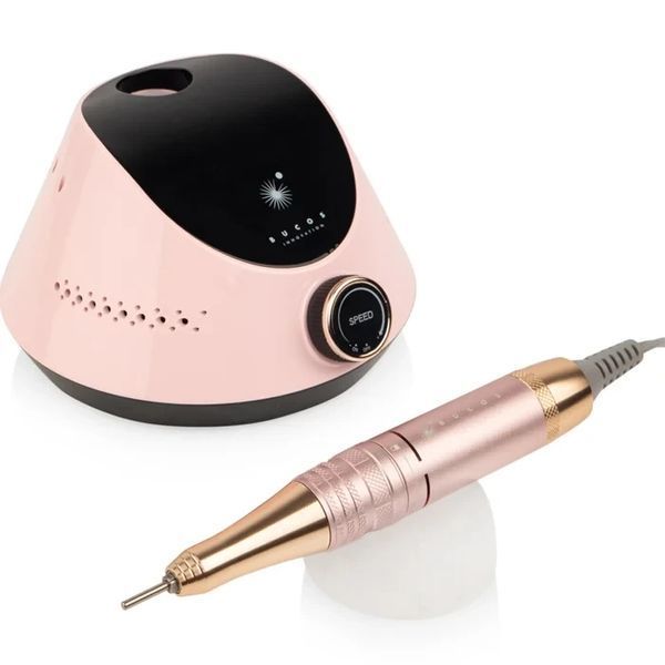 Фрезер для манікюру BUCOS Nail Drill X2 BLUSH PINK (35000/65W) колір: рожевий 1893898174 фото