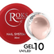 Гель камуфлюючий для нарощування нігтів, Roks Builder Gel, №10, бежевий, 30 мл 5902000041074 фото 1