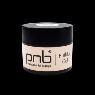 Гель камуфлюючий&nbsp;для нарощування нігтів, PNB Builder Gel, №02 Milky Way, молочний, 5 мл 3113967749 фото