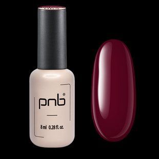 Гель-лак для ногтей, PNB, №065, цвет: бордовый, 8 мл 3109145340 фото