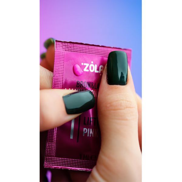Набір складів для ламінування вій та брів в саше, ZOLA Brow&Lash Lamination Classic System&nbsp;Color Lab, Step&nbsp;1, 2, 3 (3 х 1 мл) 05678 фото