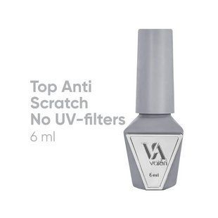 Топ для гель-лаку без липкого шару без УФ-фільтрів, Valeri Anti Scratch Top (no UV-filters), 6 мл NVTAS6nUV фото