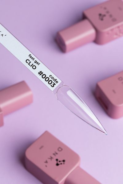 Гель жидкий для укрепления ногтей, DNKa' Fast Gel, №0003, Прозрачный (Clio), 12 мл FTFG0003-12 фото