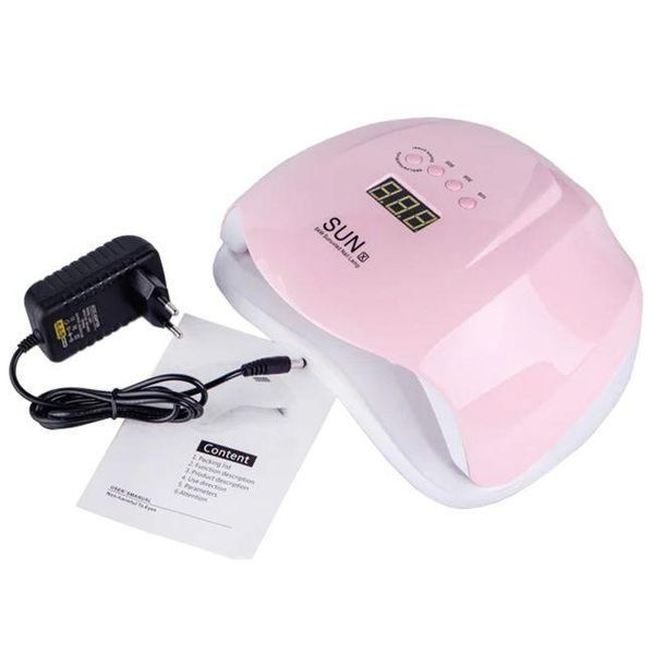 Светодиодная LED лампа для маникюра гель-лака SUN X 54W UV/LED Pastel pink 1736988658 фото