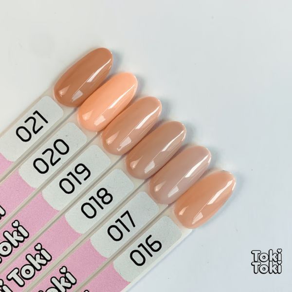 Гель-лак для ногтей, Toki-Toki, №016, цвет: полупрозрачно-нюдовый, 5 мл 2002016 фото