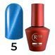 Гель-лак для ногтей с эффектом кошачьего глаза, Roks Cleopatra&nbsp;Cat Eye, №05, цвет: голубо-сиреневый, 6 мл 5902200000505 фото 1