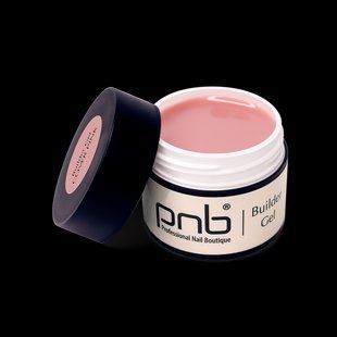 Гель камуфлюючий&nbsp;для нарощування нігтів, PNB Builder Gel, №05 Cover Pink, ніжно-рожевий, 5 мл 3113974136 фото
