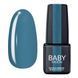 Гель-лак для нігтів Baby Moon Cold Ocean, №14, колір: блакитно-сірий, 6 мл 5908254001147 фото 1