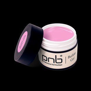 Гель камуфлюючий&nbsp;для нарощування нігтів, PNB Builder Gel, №07 Sweet Pink, рожевий, 5 мл 3113978887 фото