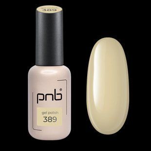 Гель-лак для ногтей, PNB, №389, цвет: желтый, 8 мл 3109284345 фото