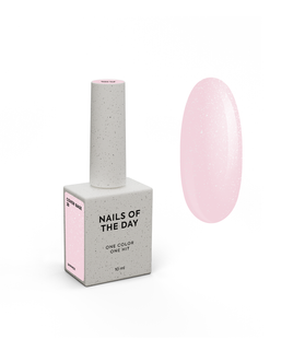 База камуфлююча, NAILSOFTHEDAY Cover base&nbsp;shimmer, №28, ніжно-рожева з шиммером, 10 мл 4820665870000 фото