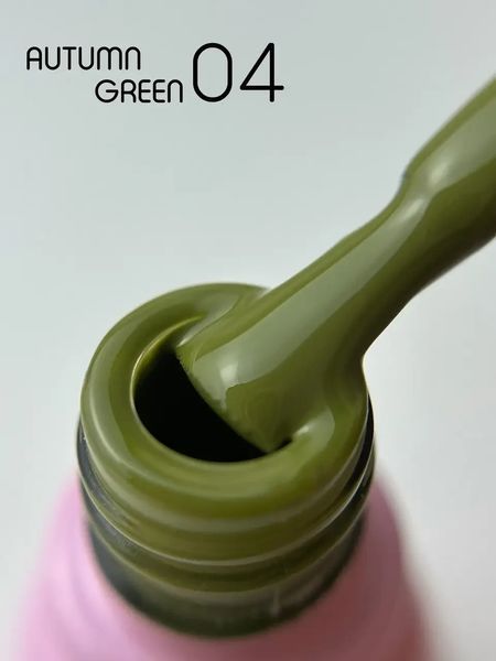 Гель-лак для нігтів, Toki-Toki Autumn Green, №AG04, колір: оливковий, 5 мл 2002AG04 фото