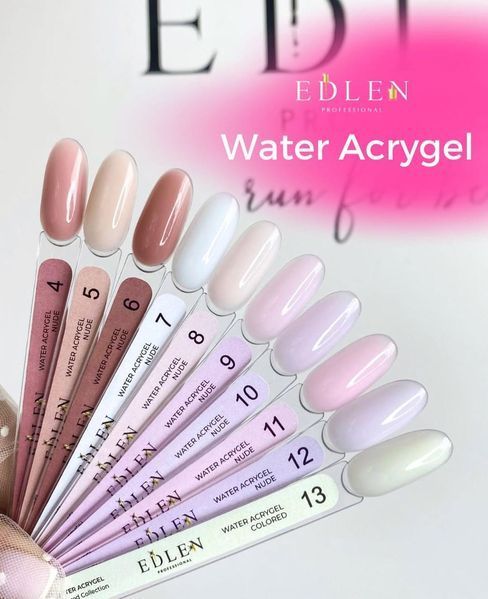 Акрил-гель рідкий для зміцнення нігтів, Edlen Water Acrygel Nude, №05, світло-бежевий, 15 мл 4000401505 фото