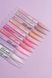 Гель камуфлюючий для нарощування нігтів DNKa Builder Gel Mousse, №0002, білий, 15 мл FTBGM0002-15 фото 3