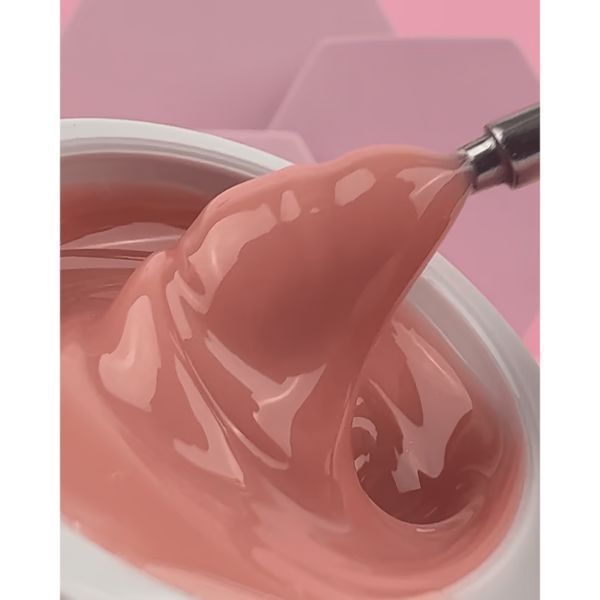 Змінний картридж гелю для нарощування нігтів Edlen Builder gel, №07, рожево-бежевий, 30 мл 4000312040 фото