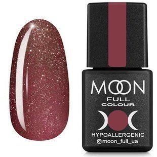 Гель-лак для ногтей Moon Full color, №320, цвет: темно-розовый винтажный с мелким шиммером, 8 мл 5908254188800 фото