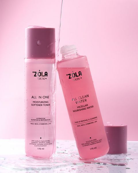 Мицеллярная вода очищающая для лица, ZOLA All Clear Water, 170 мл 05757 фото
