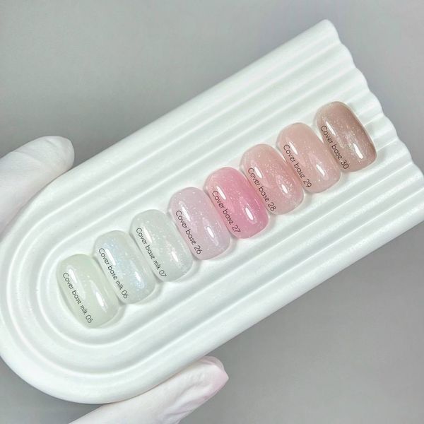 База камуфлююча, NAILSOFTHEDAY Cover base&nbsp;shimmer, №29, ніжно-нюдова з шиммером, 10 мл 4820665860001 фото
