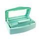 Контейнер для замочування та дезінфекції інструменту з прозорою кришкою, м'ятний, 500 мл 2470344169 фото 1
