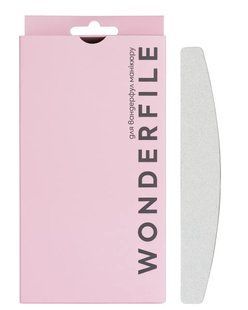 Змінні файли для пилки півмісяць на мʼякій основі, Wonderfile, 150 грит, 50 шт WFFB162/150 фото