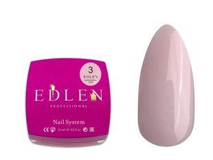 Акрил-гель жидкий для укрепления ногтей, Edlen Water Acrygel Nude, №03, розово-пудровый, 15 мл 4000400041 фото
