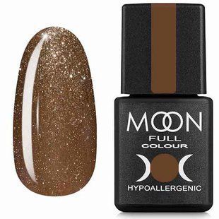 Гель-лак для ногтей Moon Full color, №321, цвет: золотисто-бежевый с мелким шиммером, 8 мл 5908254188817 фото