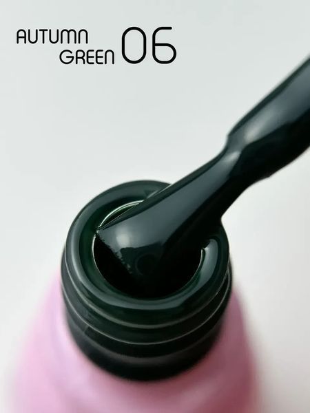 Гель-лак для ногтей, Toki-Toki Autumn Green, №AG06, цвет: темно-зеленый, 5 мл 2002AG06 фото
