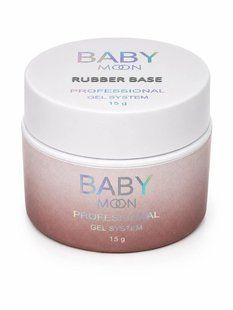 База для гель-лаку каучукова, Baby Moon Rubber Base, 15 мл 5905123011962 фото