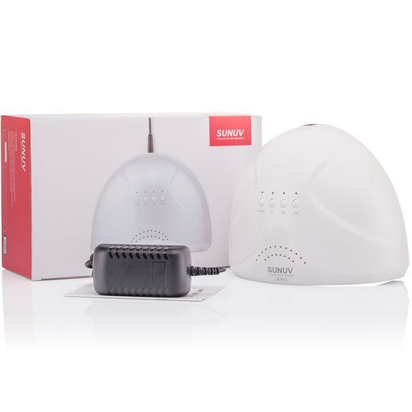 Світлодіодна LED лампа для манікюру гель-лаку SUNUV SUN1 48W UV/LED White (Оригінал) 3093546882 фото