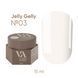 Гель-желе для наращивания ногтей Valeri Jelly Gelly, №03, бежевый, 15 мл NVJG15-03 фото 1