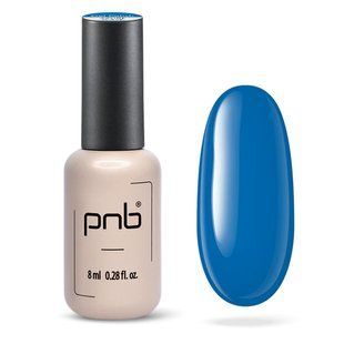 Гель-лак для ногтей, PNB, Azure Wave, цвет: синий, 8 мл 4264 фото