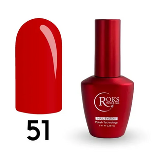 База камуфлирующая, Roks Cover Base Red, №51, красная, 8 мл 5902000020512 фото