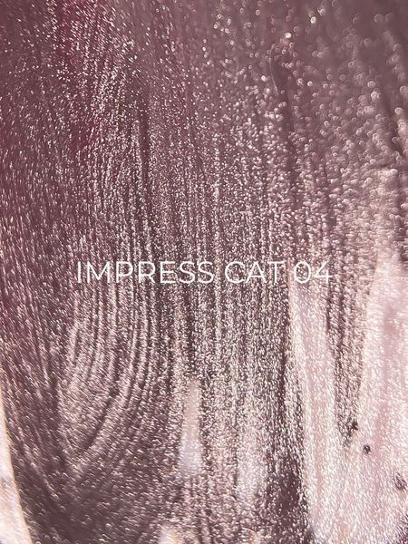 Гель-лак для нігтів з ефектом котячого ока, Edlen Impress Cat Eye, №04, колір: рожевий, 9 мл 4000372031 фото