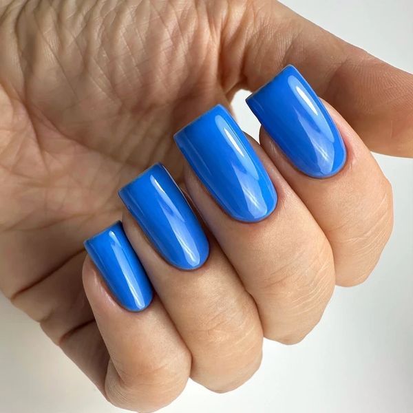Гель-лак для ногтей, PNB, Azure Wave, цвет: синий, 8 мл 4264 фото