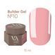 Гель камуфлирующий для наращивания ногтей, Valeri Builder Gel, №10, персиковый, 15 мл NVBG-010 фото 1