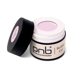 Гель камуфлюючий&nbsp;для нарощування нігтів, PNB Builder Gel, №035 Pale Petal, молочно-нюдовий, 15 мл 3114880118 фото